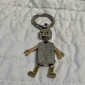 Coach purse, key charm